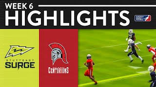 Stuttgart Surge vs Cologne Centurions | Highlights | European League of Football 2021