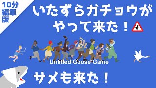 【10分編集版】いたずらガチョウがやってきた！Untitled Goose Game ─ 鮫乃坂先生のなんやペラペラしゃべってる配信チャンネル のライブ配信【雑談】