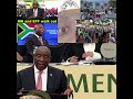 President Ramaphosa highlights efforts to curb unemployment in South Africa .