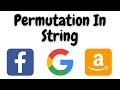 permutation in string leetcode | permutation in string python | leetcode 567 | interview question