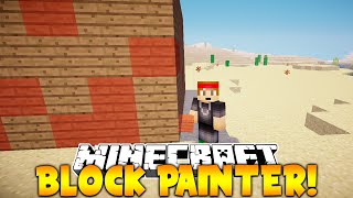 Minecraft Plugin: BLOCK PAINTER! (Snipe & Replace Blocks Instantly)