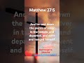 Matthew 27:5 #shorts #shortvideo #short #Jesuslovesus #bibleverse #Godwords #matthew #kjv