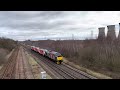 class 37510 mega thrash hauling 91112 91115 91125