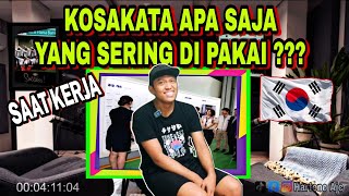 BAHASA KOREA DI TEMPAT KERJA - APA SAJA ??? #part1