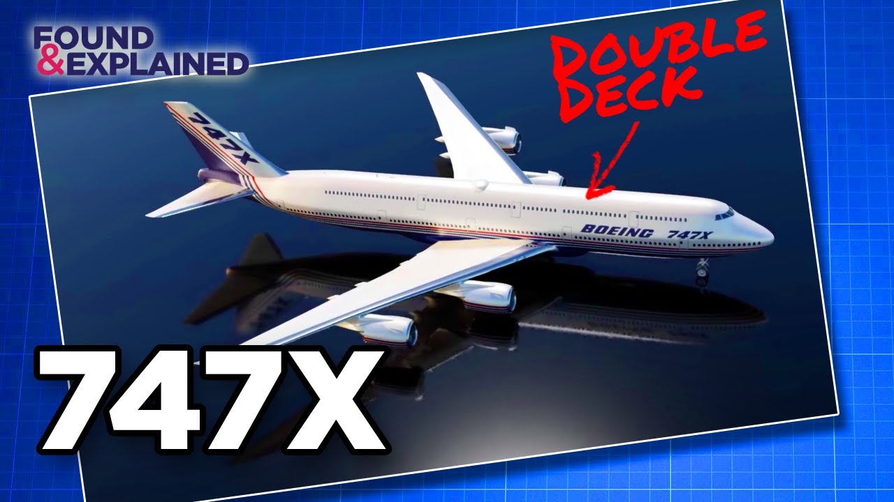 Boeing 747X - The New Large Airplane Proposed By Boeing But Never Built ...