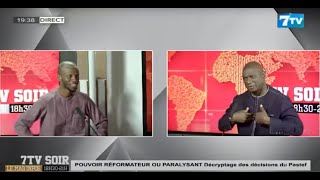 🔴[DIRECT] #7tvsoir: Abdou SANÉ décrypte les décisions du Pastef, après 9 mois de gestion