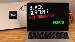 M2 MacBook Air: Won't Turn On Stuck in Black Screen? - Fixed!