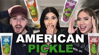 We Tried American Pickles For The First Time!