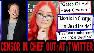 The Purge Begins | Elon FIRES CEO \u0026 Corrupt Censor-In-Chief Vijaya Gadde Right After Deal Confirmed