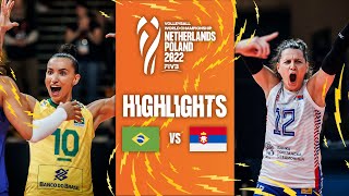 🇧🇷 BRA vs. 🇷🇸 SRB - Highlights  Final | Women's World Championship 2022