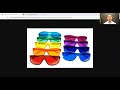 how do colored glasses decrease light sensitivity