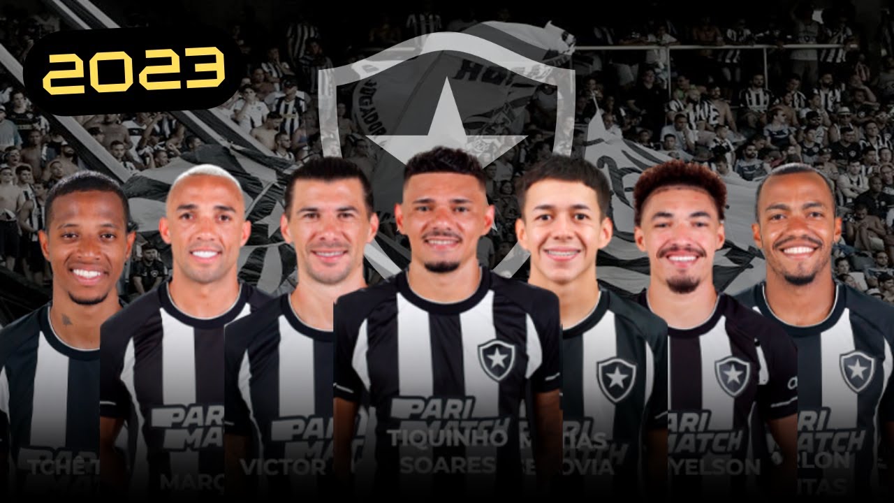 ELENCO DO BOTAFOGO EM 2023 [ATUALIZADO] - YouTube