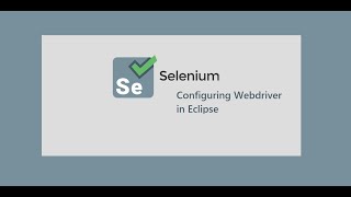 2. Selenium WebDriver || Java || Configuring Webdriver in Eclipse.