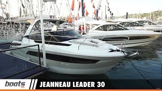 Jeanneau Leader 30: First Look Video