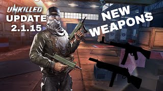 UNKILLED NEW UPDATE 2.1.15 || UNKILLED NEW weapon STURMGEWEHR 44 and M50 REISING