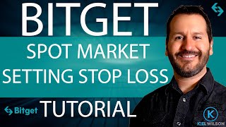 BITGET - HOW TO SET A STOP LOSS - SPOT MARKET - TUTORIAL - STEP BY STEP