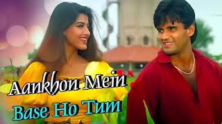 Aankhon Mein Base Ho Tum (Duet) | Sunil Shetty | Sonali Bendre | Takkar | Bollywood Songs | Abhijeet
