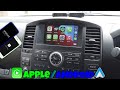 Apple CarPlay & Android Auto in Nissan Navara/Pathfinder (How To Install)