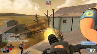 22 Heavies VS Saxton Hale - Team Fortress 2