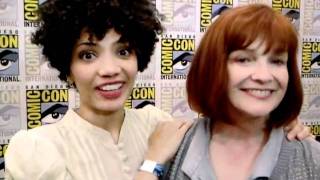 Fringe - Jasika Nicole \u0026 Blair Brown @ Comic Con