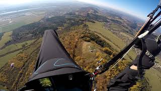 Beautiful Autumn Paragliding | Straník