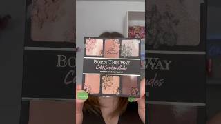 Too Faced Born This Way Cold Smolder Nudes mini eyeshadow palette #makeupshorts #cooltones #smokey