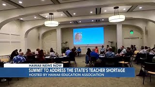 Education summit explores solutions to teacher shortage in Hawaii