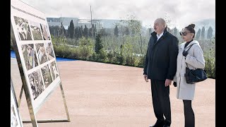 President Ilham Aliyev attended inauguration of new park near “Ganjlik” metro station