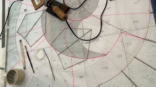 2. Making a large stained glass window for my bathroom