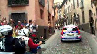 Il Giro in Bergamo - From the back of the moto