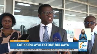 Katikkiro Ayolekedde Bulaaya, Asabye Gavumenti Ebeeko Kyekola Kuba Nkubakyeeyo Abatulugunyizibwa