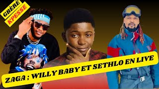 🇹🇬 ZAGA  PARLE DE SON ARRESTATION  ET DE SA CARRIÈRES D'ARTISTES  A WILLY BABY 🇹🇬