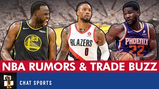 MAJOR NBA Rumors On Damian Lillard Trade, Draymond Green To Kings + Deandre Ayton & Tobias Harris