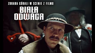 Lista góralskich kolaborantów. Pierwsza scena z filmu BIAŁA ODWAGA.