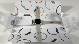 Apple Watch Series 7 Unboxing: Starlight! (Aluminum 41mm)