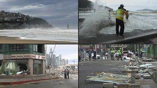 Typhoon Hinnamnor causes damage in South Korea's port city of Busan | AFP