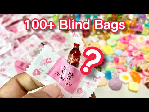 Opening Blind Bags 100 Surprise Toys Youtube
