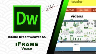 Iframe Vimeo - Adobe Dreamweaver CC