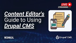 Content Editor's Guide to Using Drupal CMS
