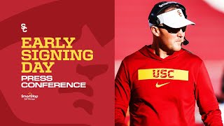 USC 2025 Early Signing Day Press Conference: Head Coach Lincoln Riley