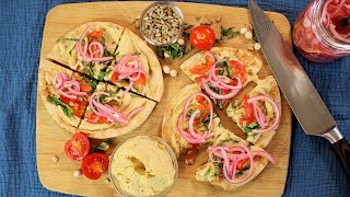 Mediterranean Pita Pizza | It's Only Food w/ Chef John Politte