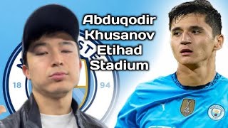 Sizlarni  Manchester City Abduqodir Khusanov stadioni bilan tanishtiraman. (Etihad stadium)