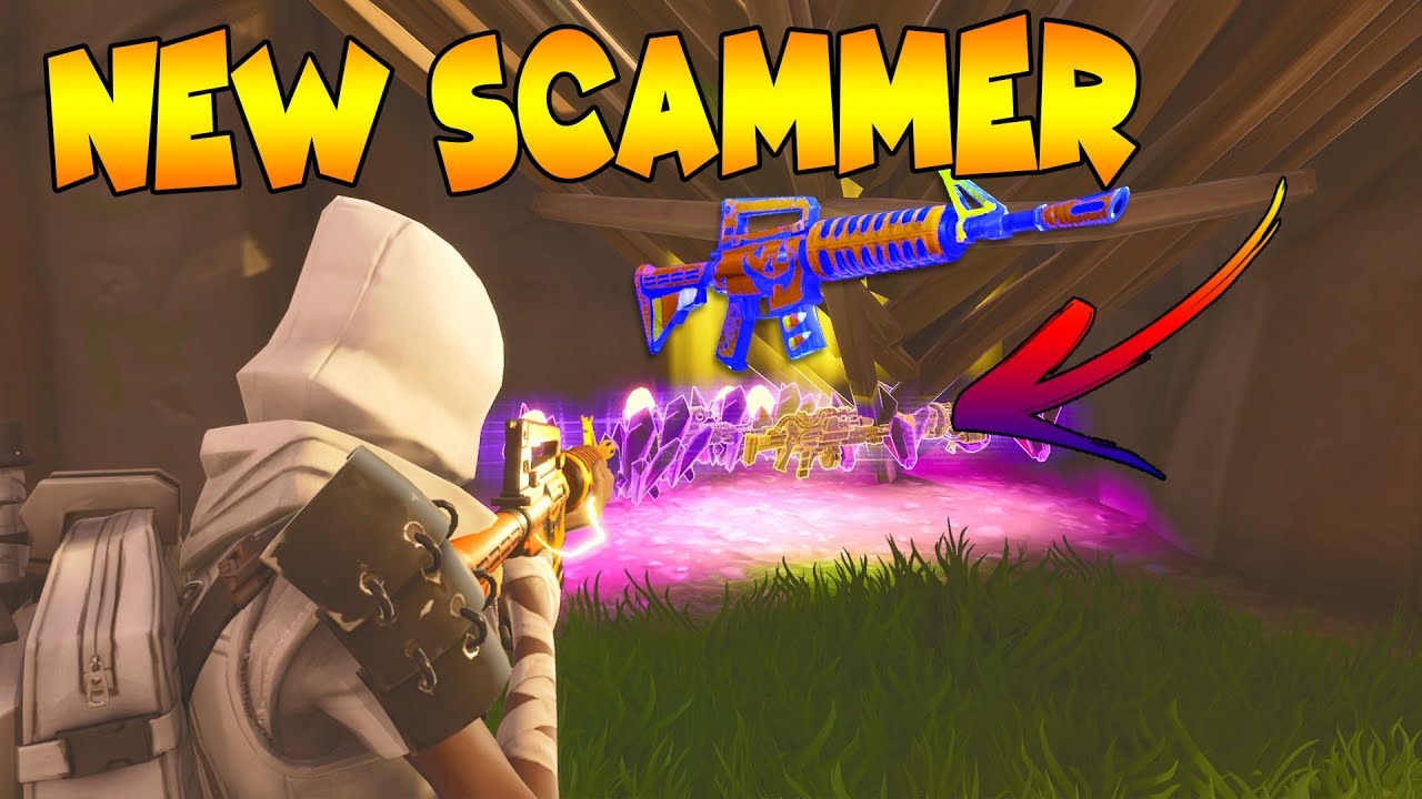 New Scam Edit Through Map Scam Scammer Gets Scammed Fortnite Save