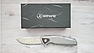 The Kunwu Orion Pocketknife (My Kickstarter Version):  A Classic Mild Mannered Review