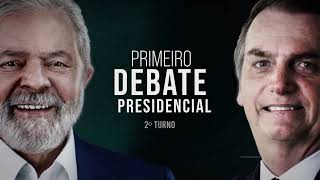 CNN transmite primeiro debate do 2º turno, com Lula e Bolsonaro frente a frente