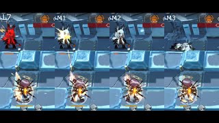 [Arknights] Exusiai Skill 3 Mastery Comparison