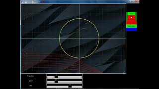 alpha scattering computer simulation