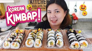 KIMBAP pang Negosyo Recipe with Costing