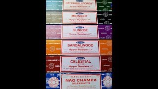 Small incense haul: (SATYA) incense sticks