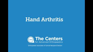 Dr. Khurram Pervaiz - Hand Arthritis, Types and Treatment